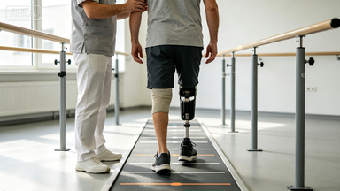 小腿截肢装配假肢，广西患者常见残肢问题怎...