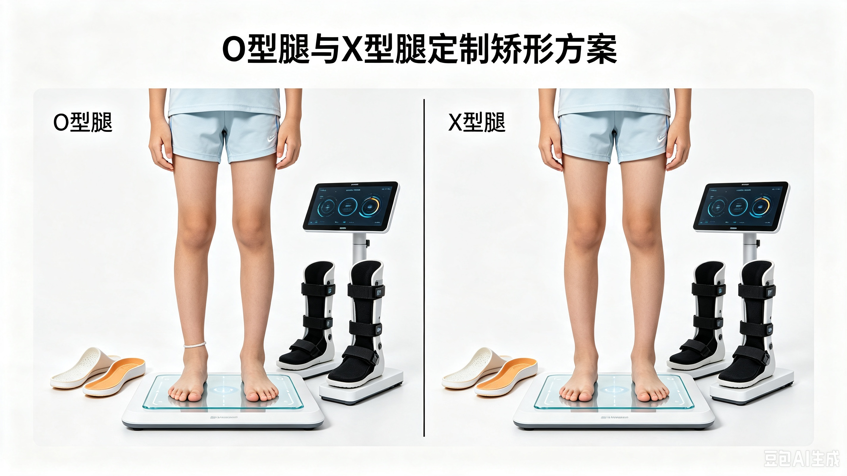 O 型腿、X 型腿需要定制矫形支具吗？