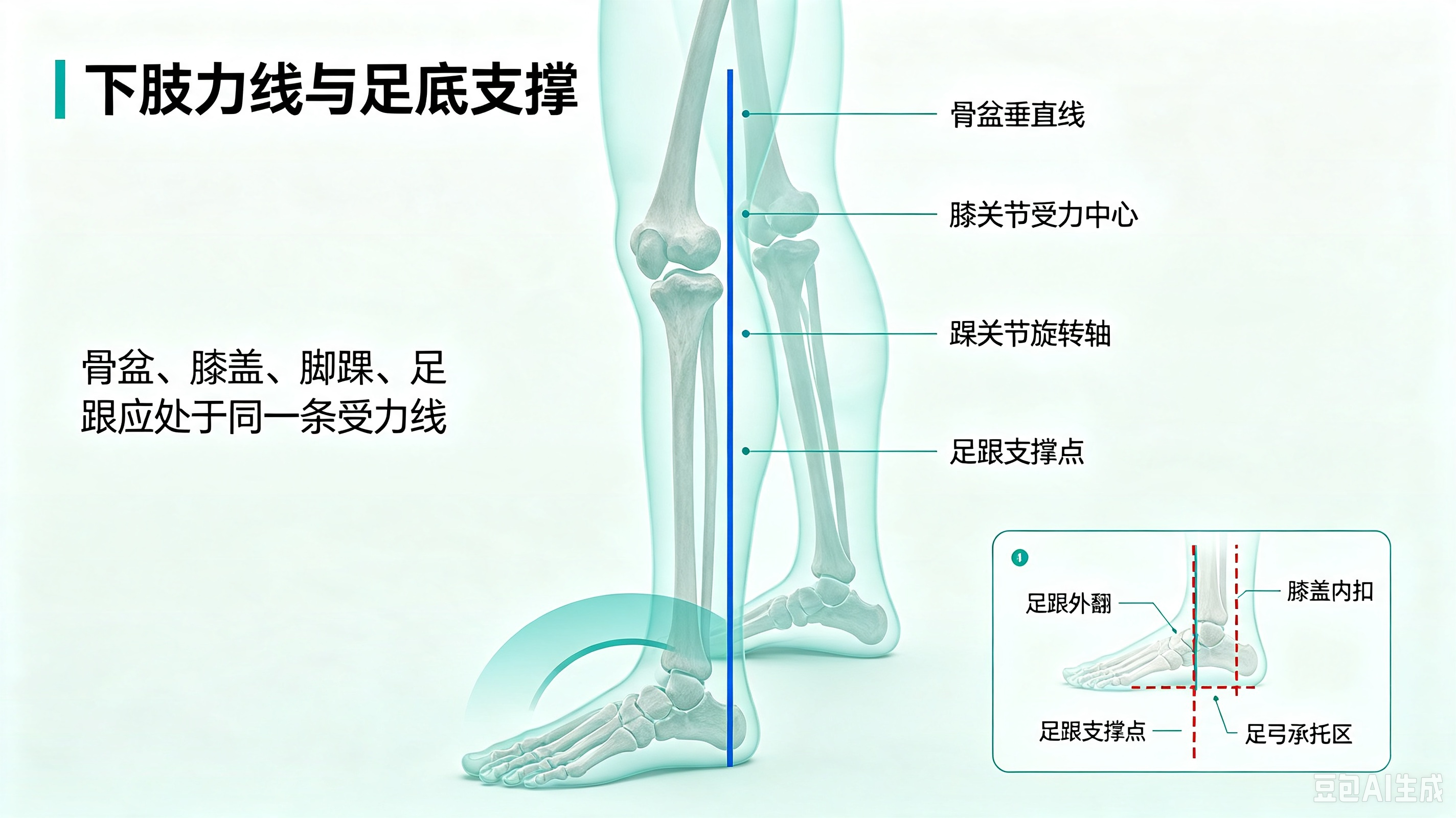 足部力线失衡的危害与科学矫正原理