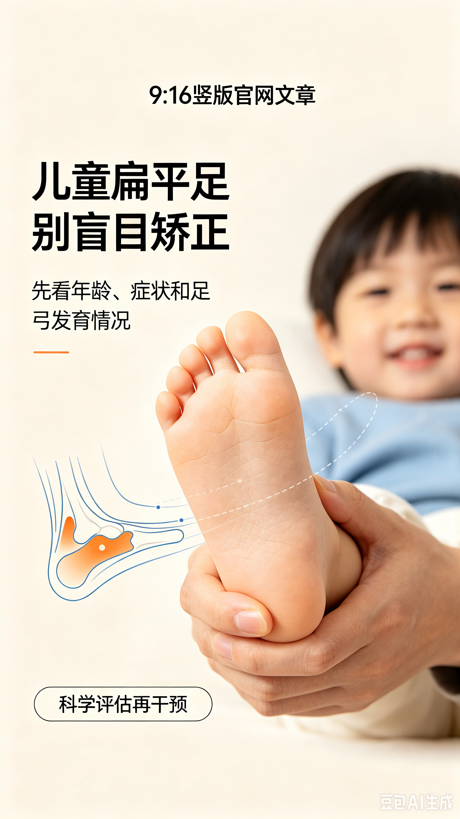 并不是所有儿童扁平足都需要矫正，家长别盲目踩坑