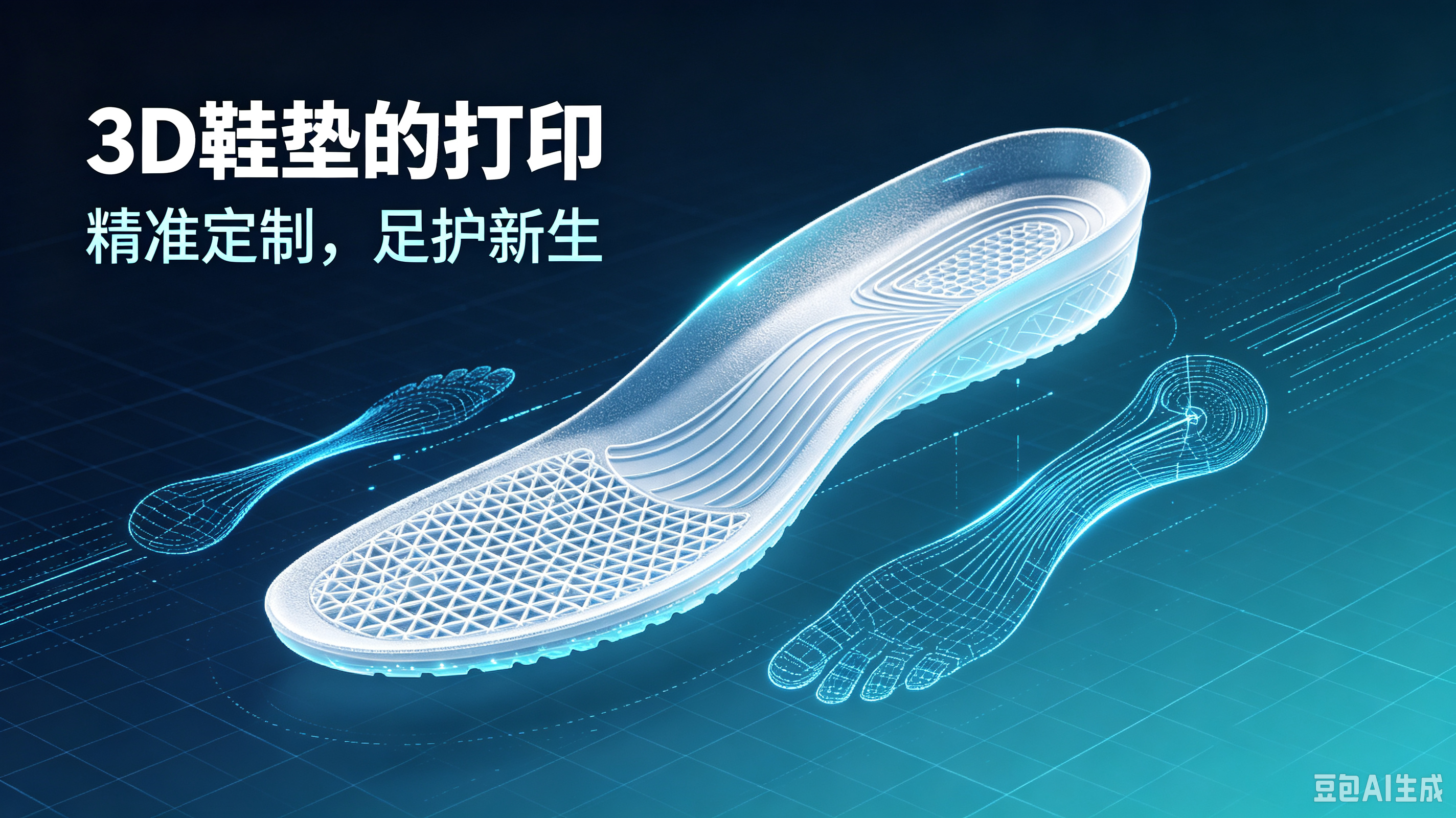 精准定制，足护新生｜解锁3D打印鞋垫的科技魅力