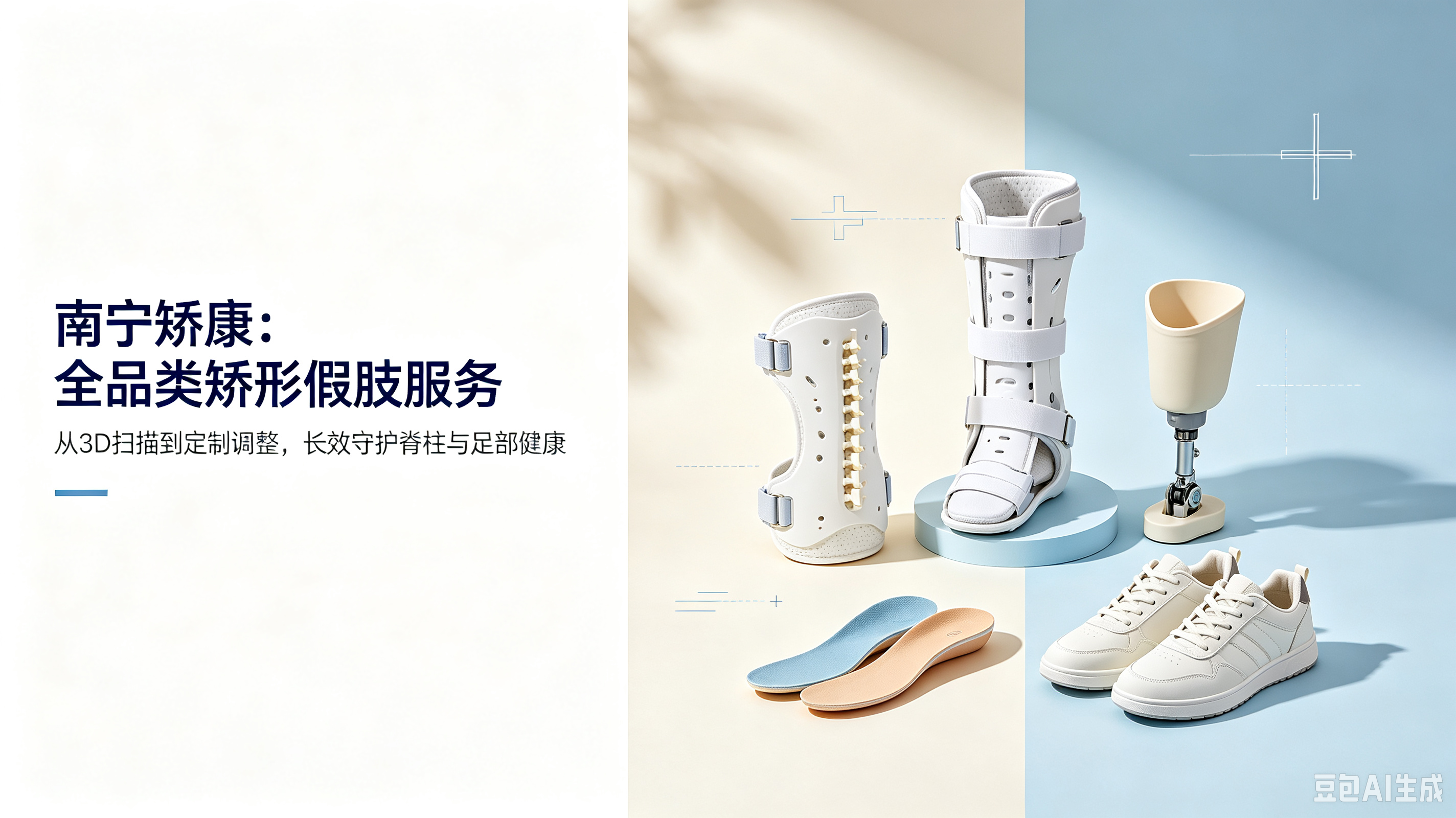 南宁矫康｜全品类矫形假肢 定制、维系、调整与代加工一站式服务