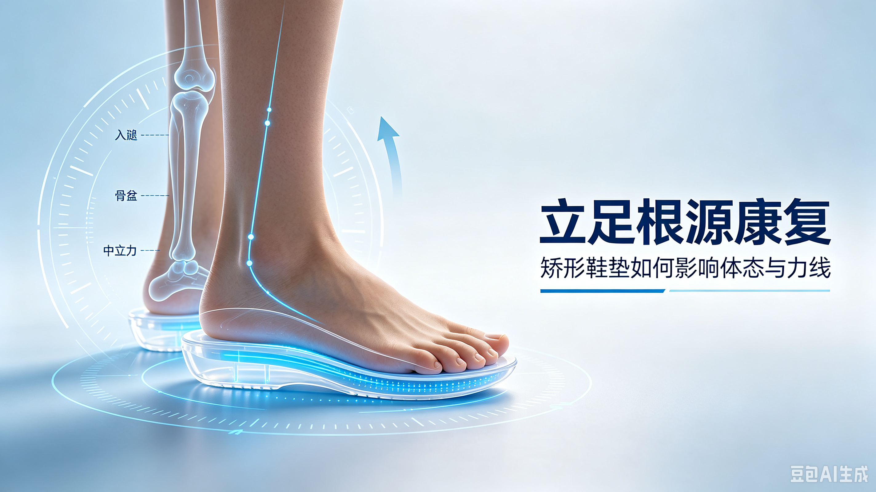 精准足底力学调控，立足根源康复
