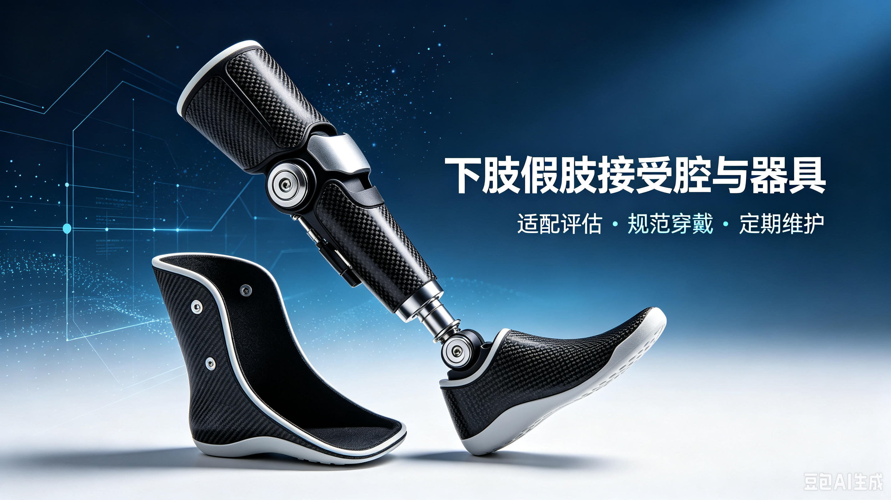 下肢假肢接受腔及辅具穿戴与维护须知