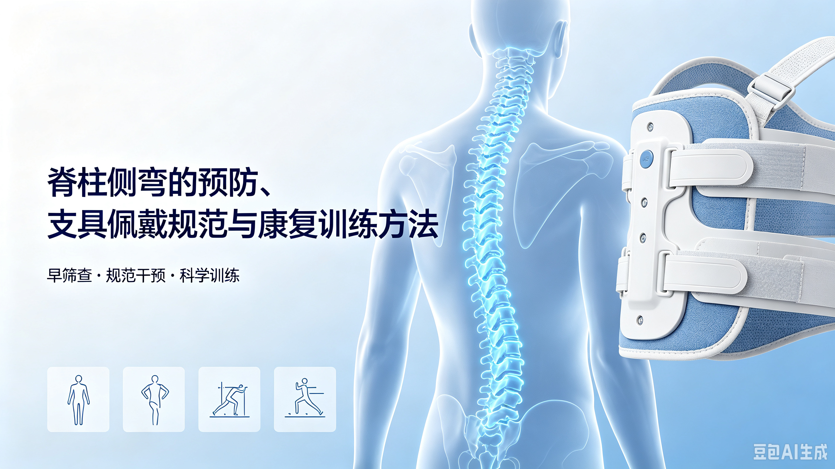 脊柱侧弯的预防、支具佩戴规范与康复训练方法